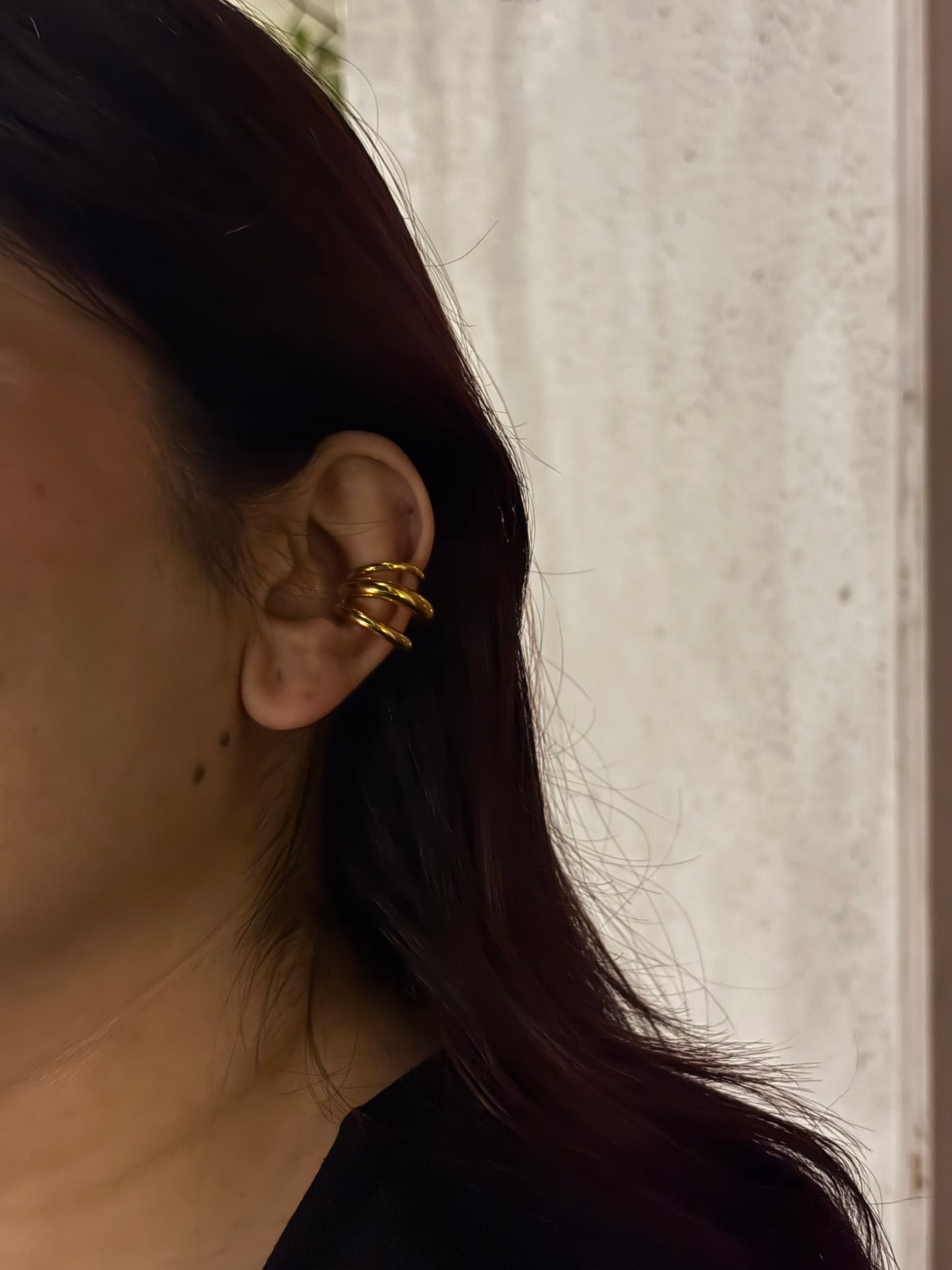 Sunlit Band ear cuffs