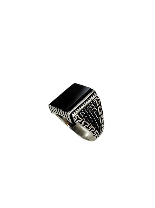 Bold Crest men's ring