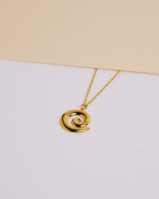 Swirl Pendant Necklace