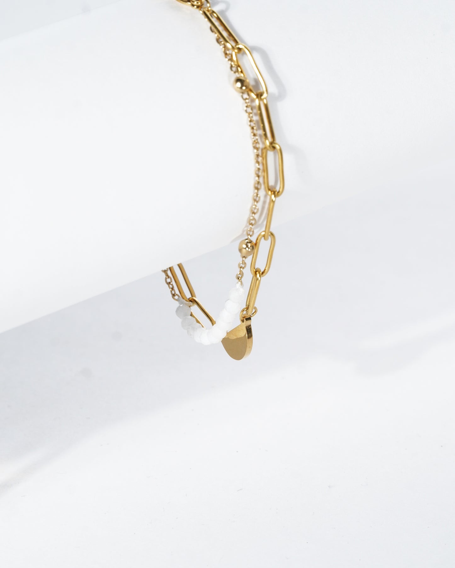 Half Moon chain bracelet