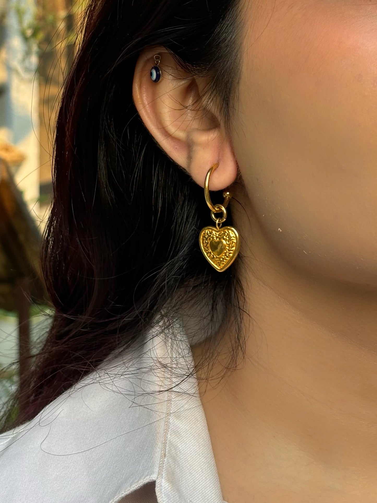Heart earrings