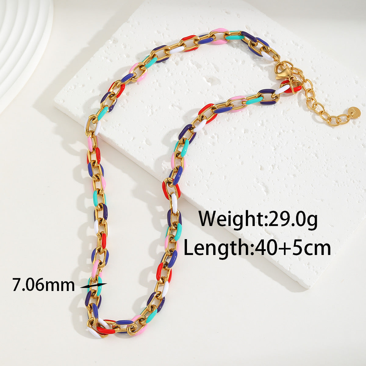 Viva Pop Link Necklace