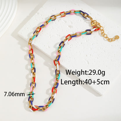 Viva Pop Link Necklace