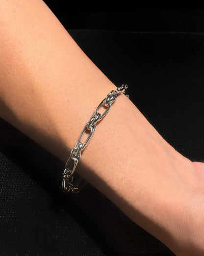 Chain link men's bracelet
