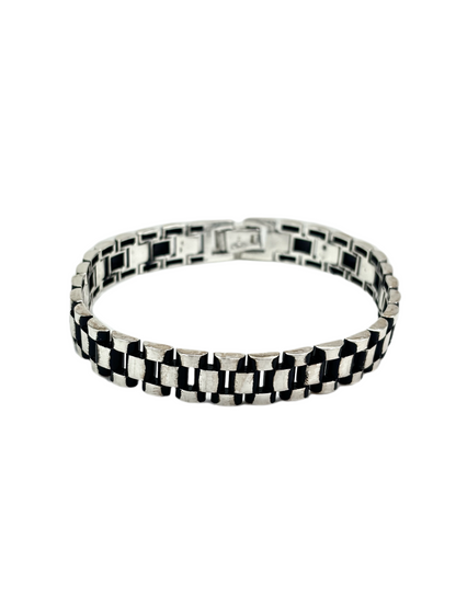 Men's watchstrap bracelet