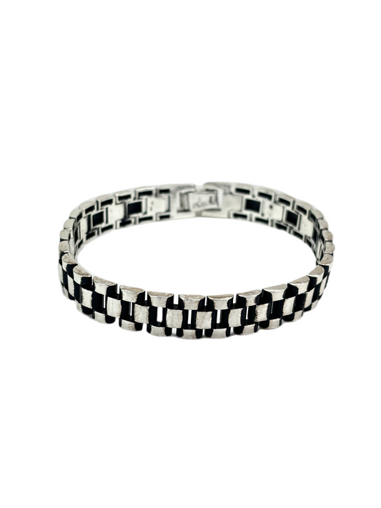 Men's watchstrap bracelet