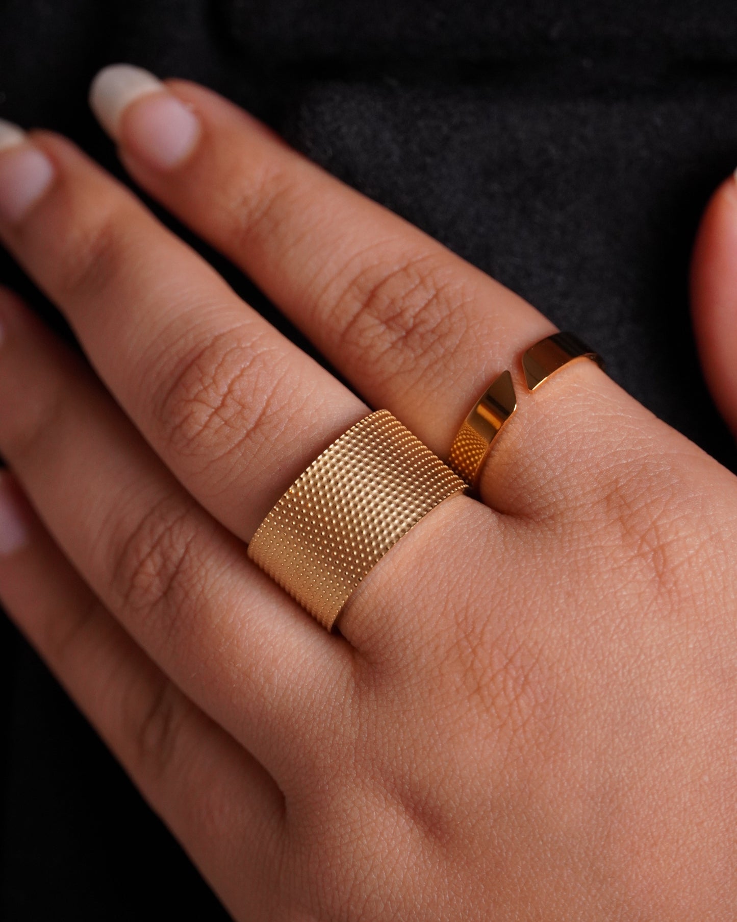 Bold Couple ring