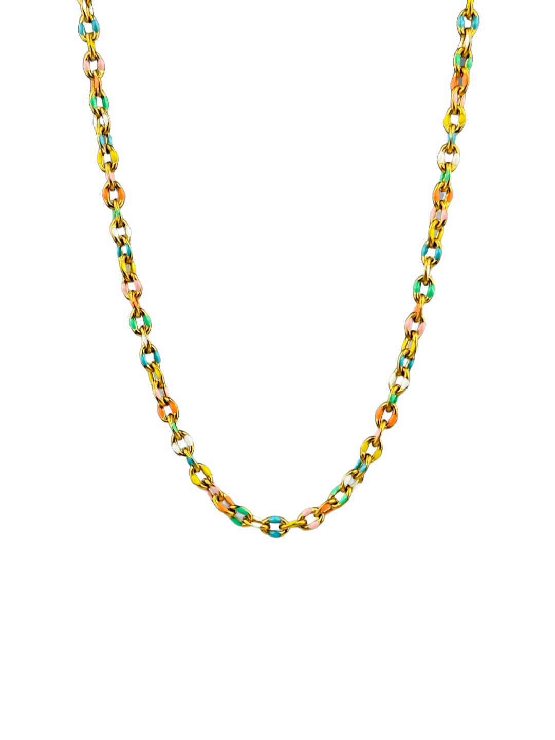 Sunset Sorbet Chain necklace