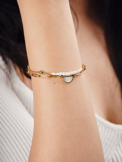 Half Moon chain bracelet