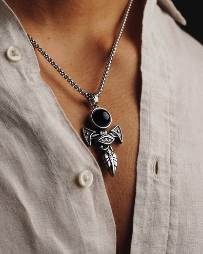 Men's Eye of Horus chain