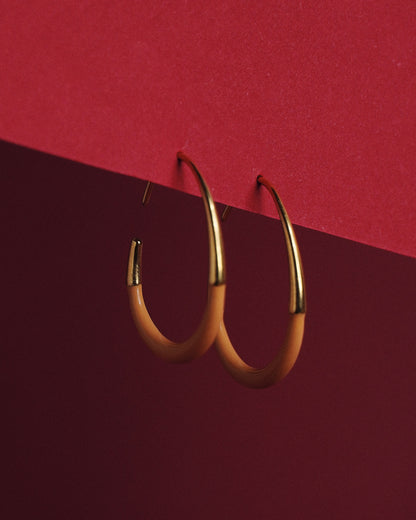 Curve Hoops earrings