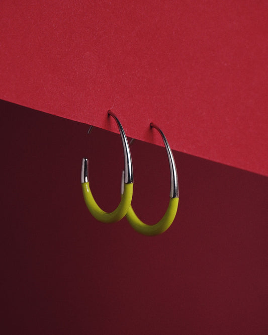 Curve Hoops earrings