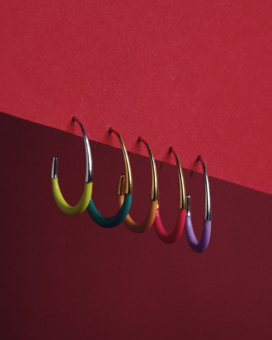 Curve Hoops earrings