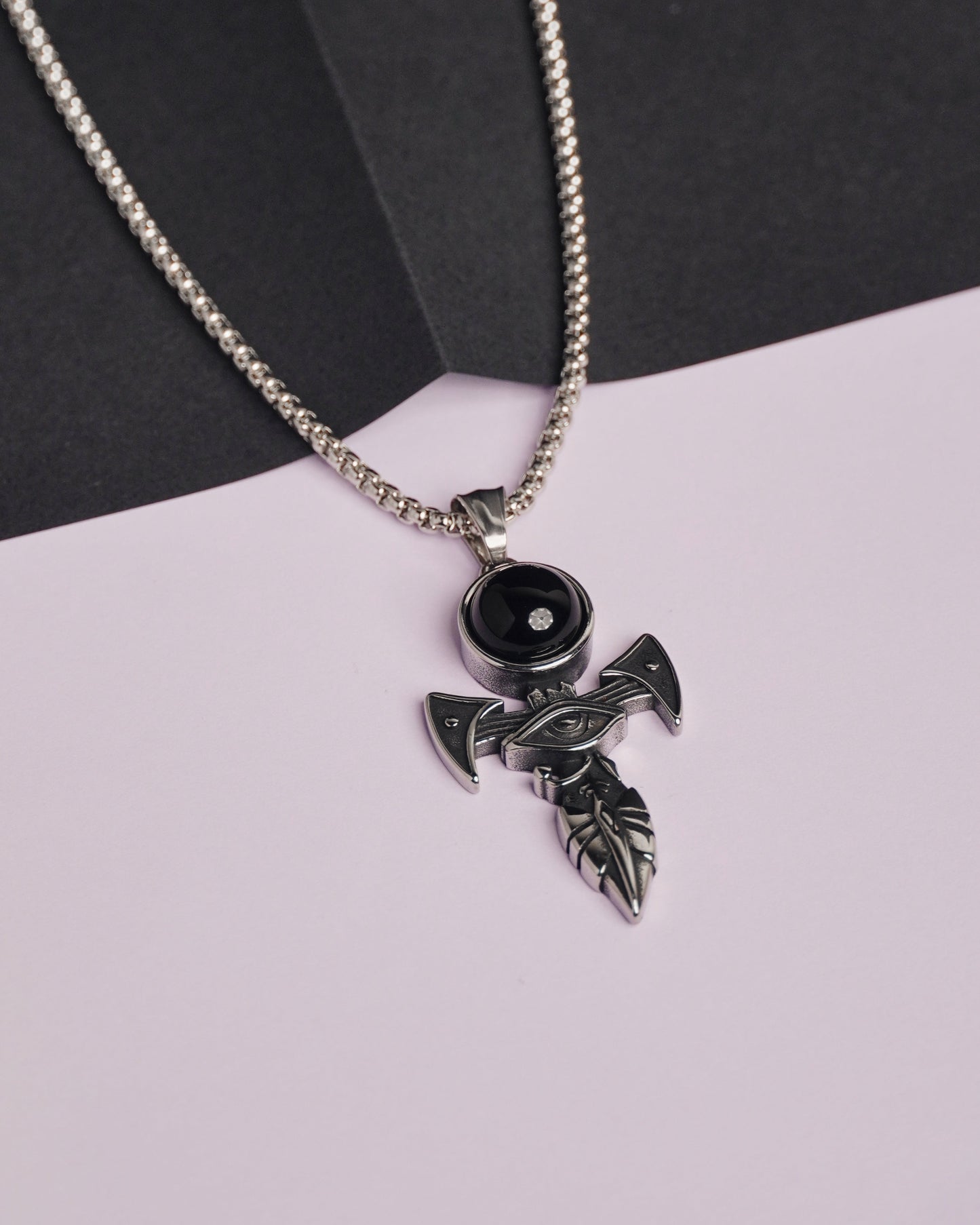 Men's Eye of Horus chain