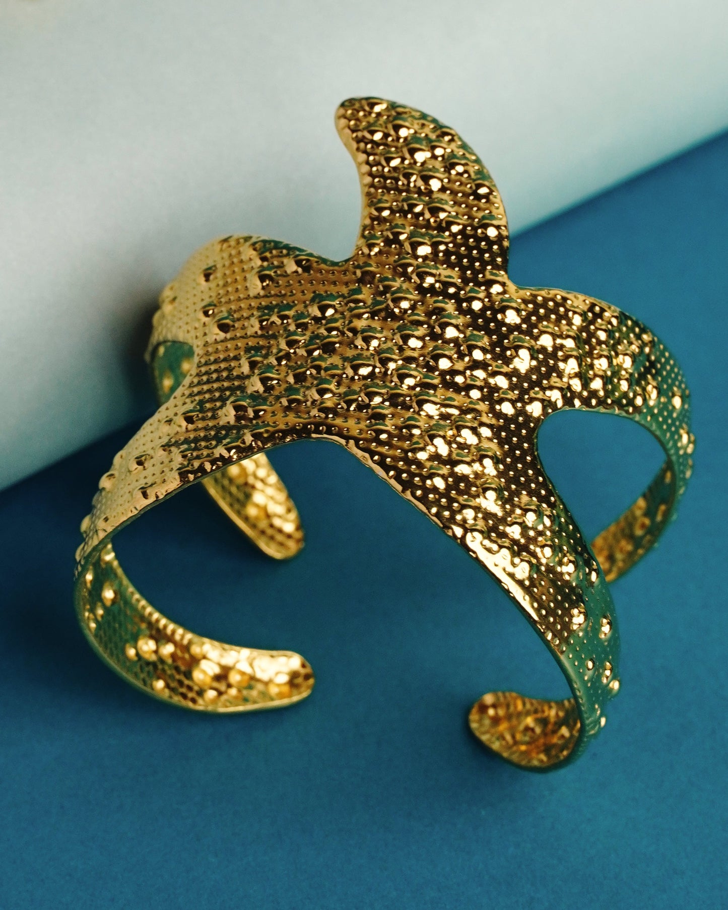 Starfish cuff bangle