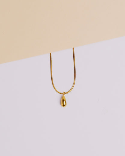 Golden Drop Pendant chain