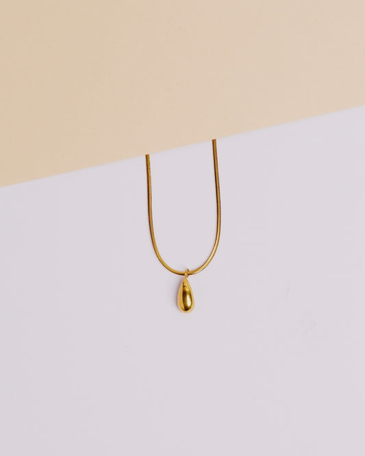 Golden Drop Pendant chain