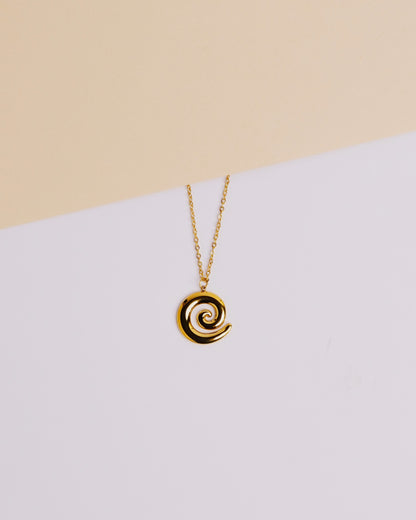 Swirl Pendant Necklace
