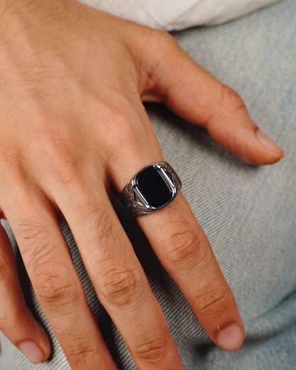 Men's Shadow forge ring