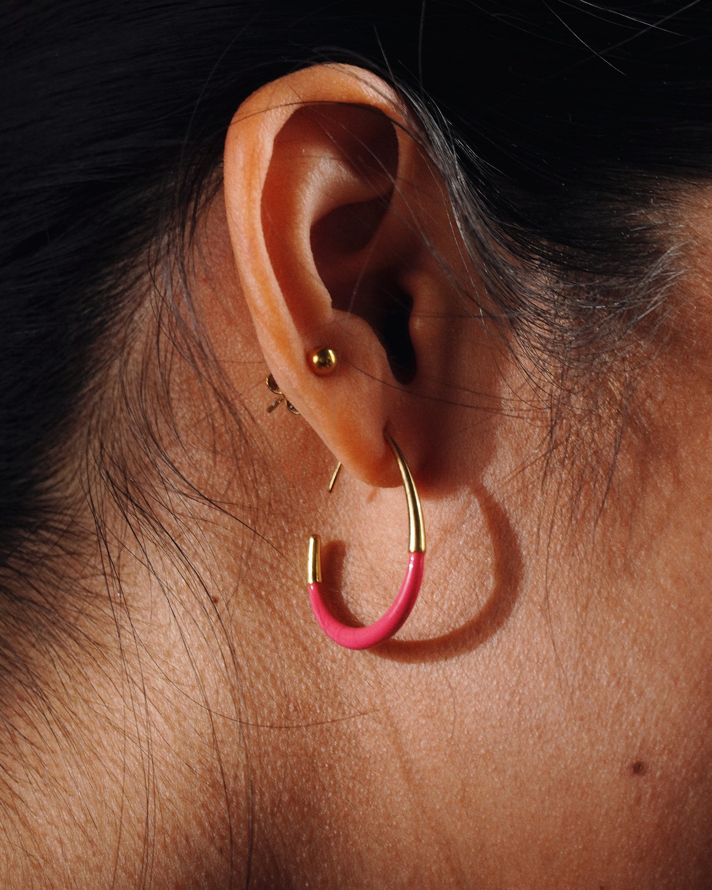 Curve Hoops earrings