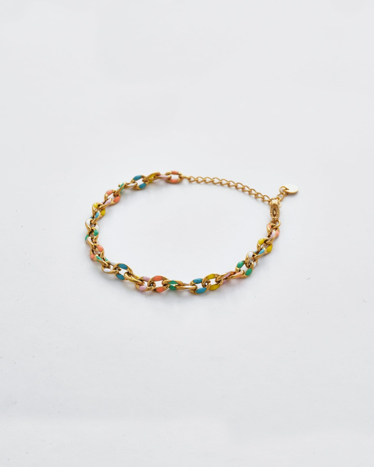 Sunset Sorbet chain Bracelet