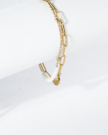 Half Moon chain bracelet