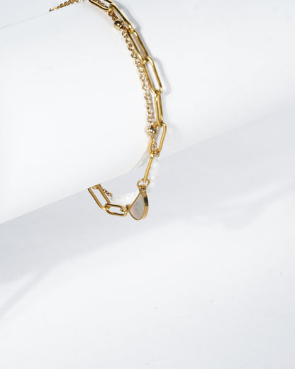 Half Moon chain bracelet