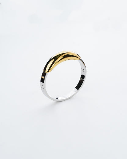 Vintage classic multi-metal bracelet