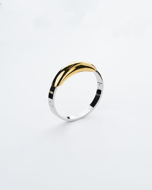 Vintage classic multi-metal bracelet