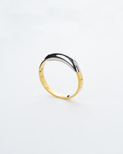 Vintage classic multi-metal bracelet