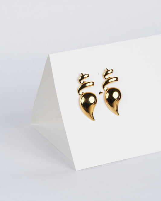 Twisty Drop earring