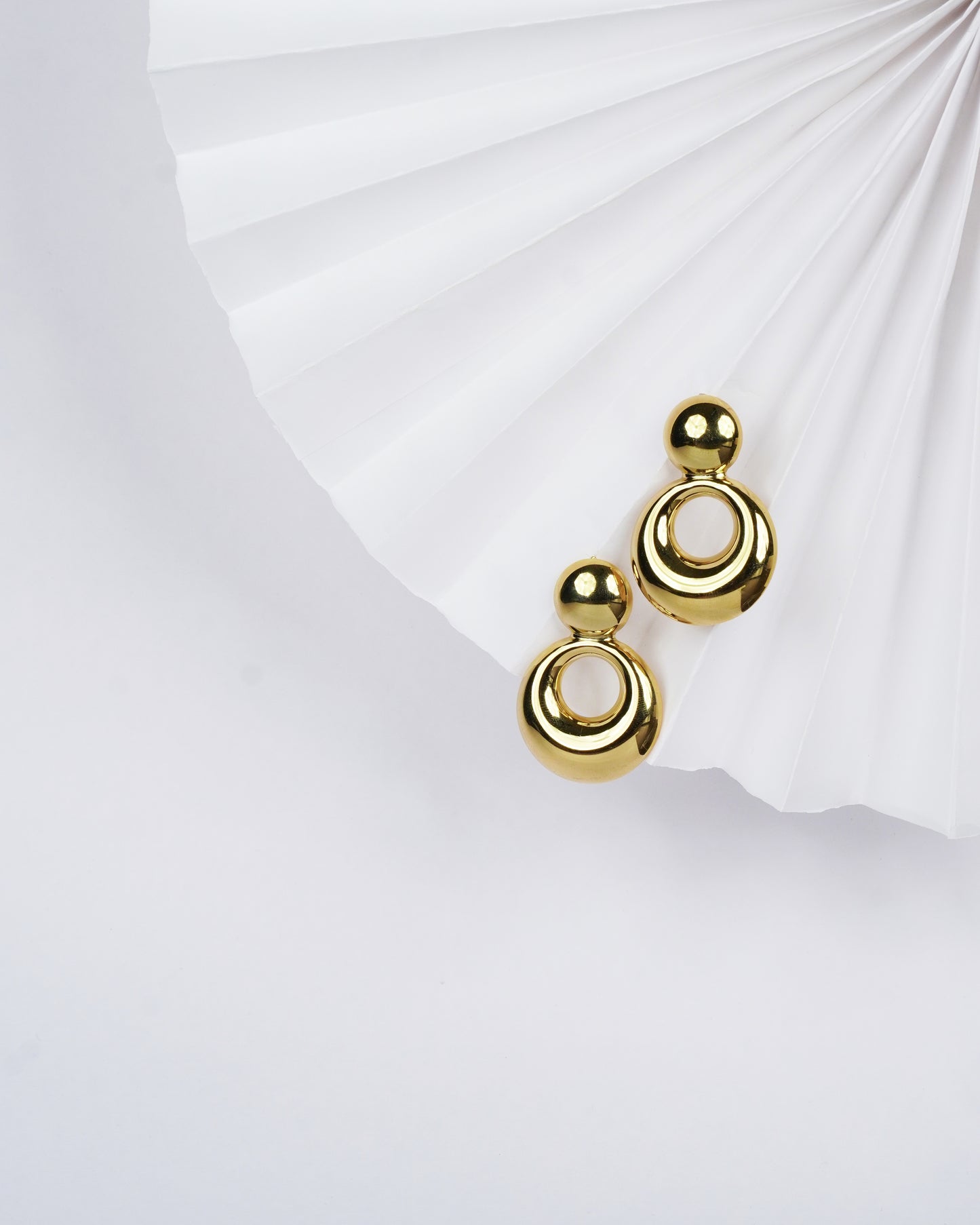 Bold Gold Earring