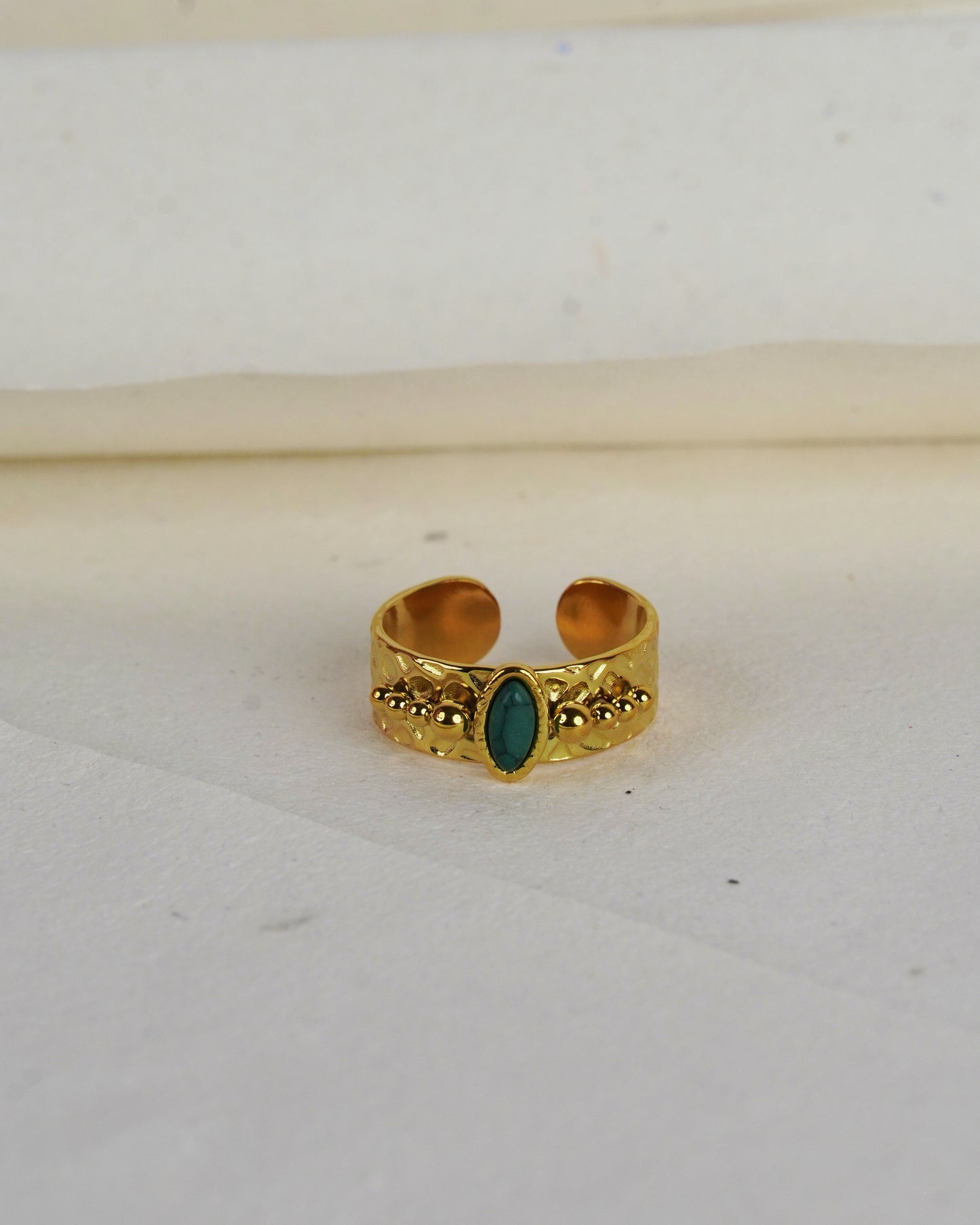 Vintage Stone studded ring