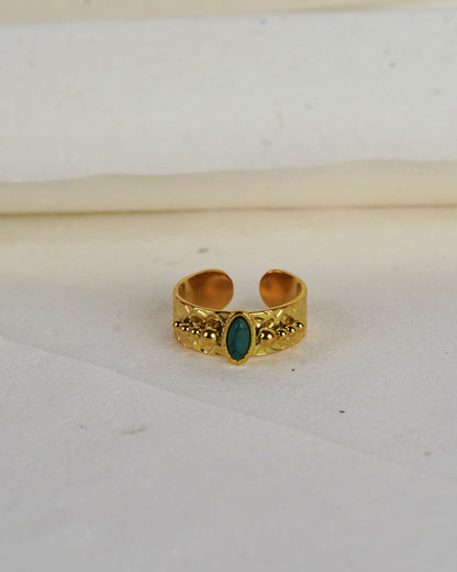 Vintage Stone studded ring