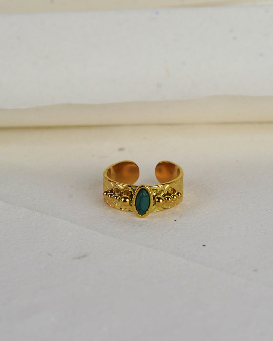 Vintage Stone studded ring