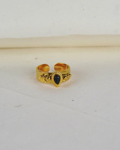 Vintage Stone studded ring